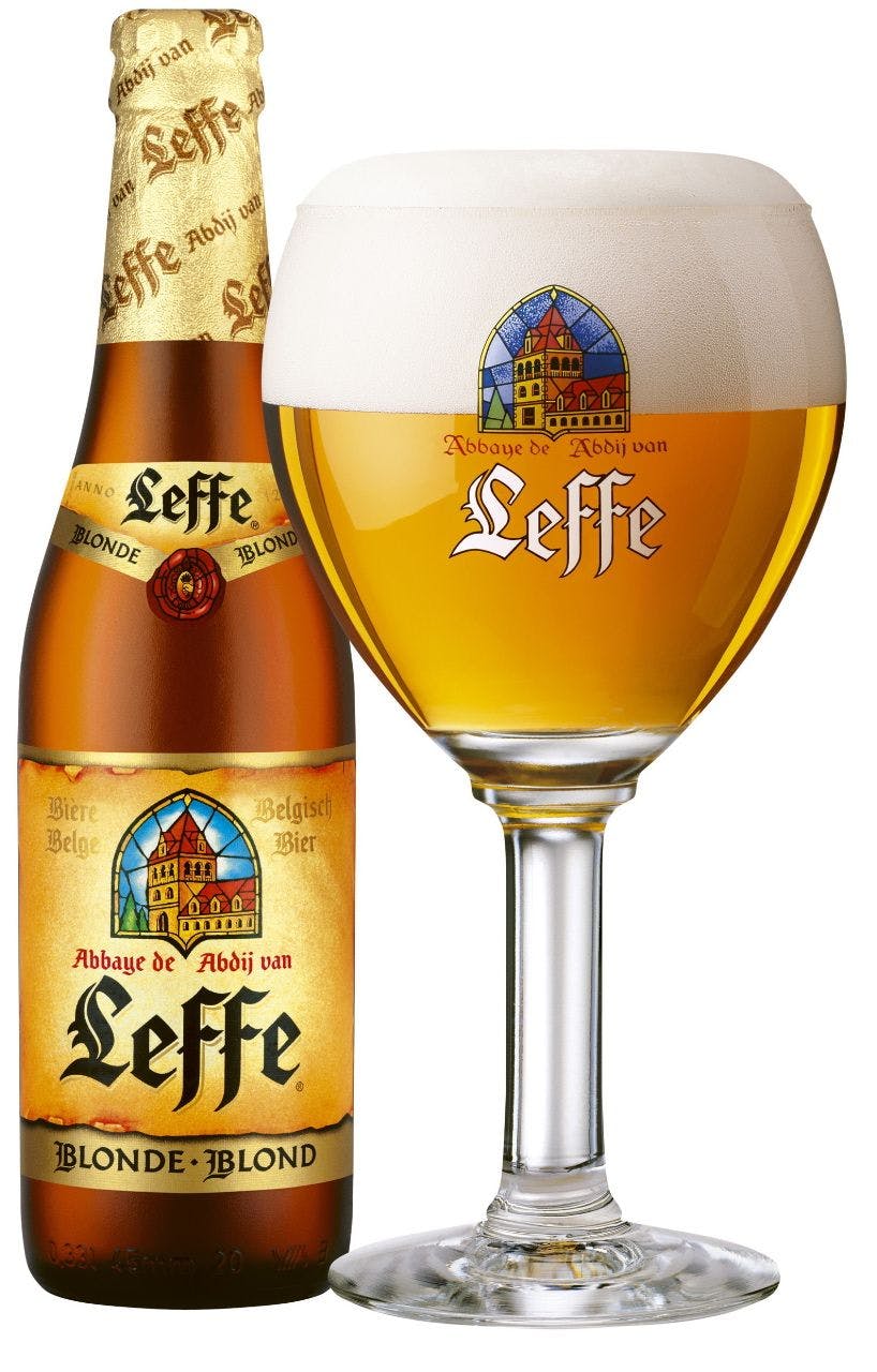 Leffe Belgian Beer Xmas Baubles X4 In Box 